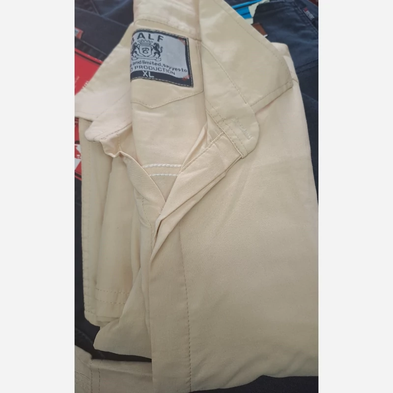 پیراهن مردانه دوشین کش نخی اسپرت جدید